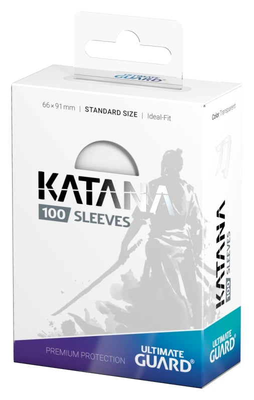 Ultimate Guard Katana 100 Sleeves Standard Size - Transparent