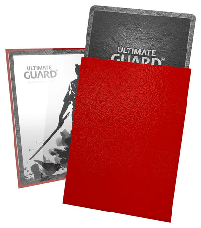 Ultimate Guard Katana 100 Sleeves Standard Size - Red