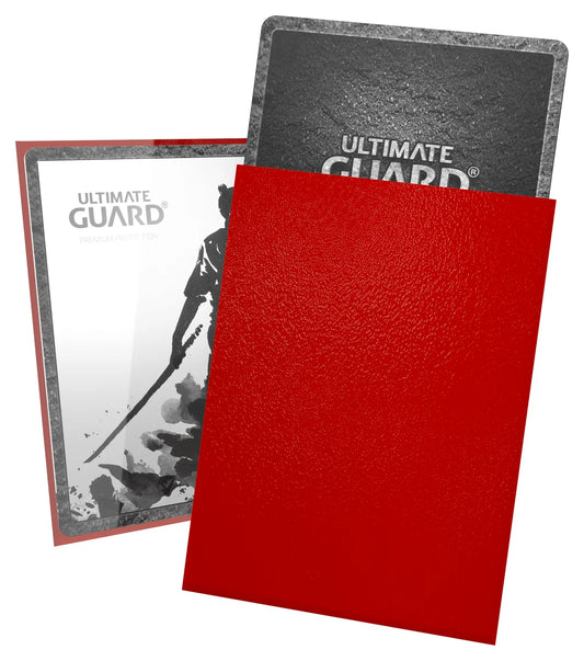Ultimate Guard Katana 100 Sleeves Standard Size - Red