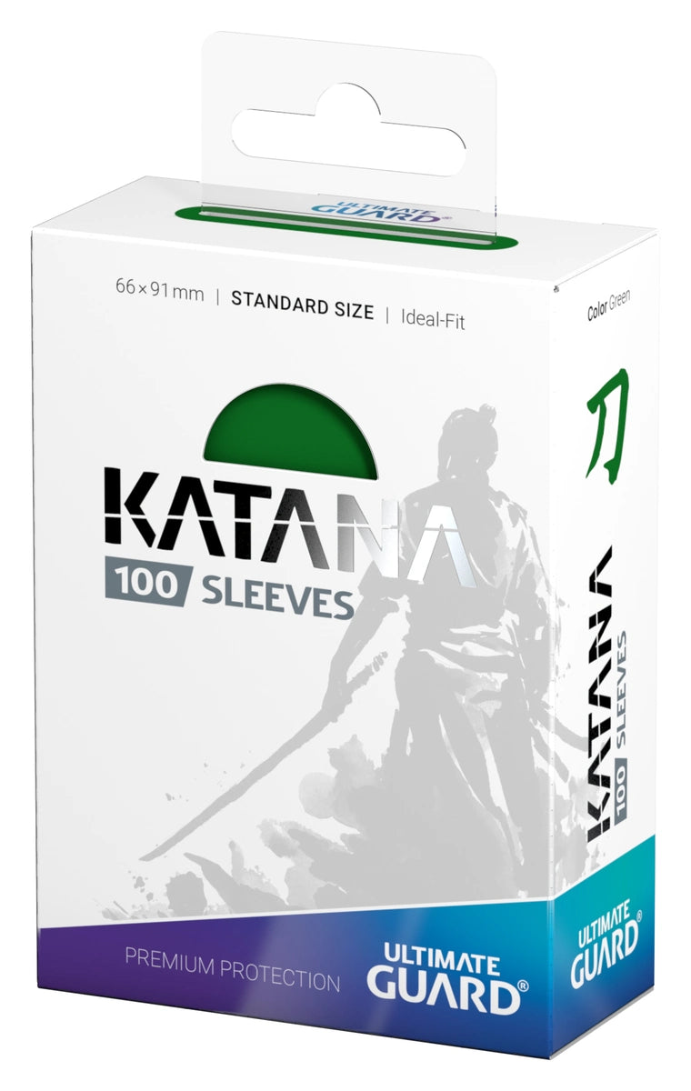Ultimate Guard Katana 100 Sleeves Standard Size - Green