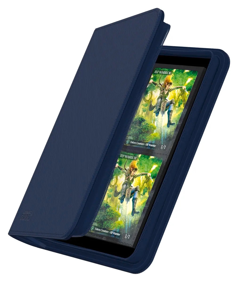 Zipfolio 160 8-Pocket Xenoskin - Blue