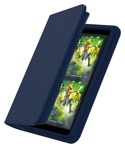 Zipfolio 160 8-Pocket Xenoskin - Blue