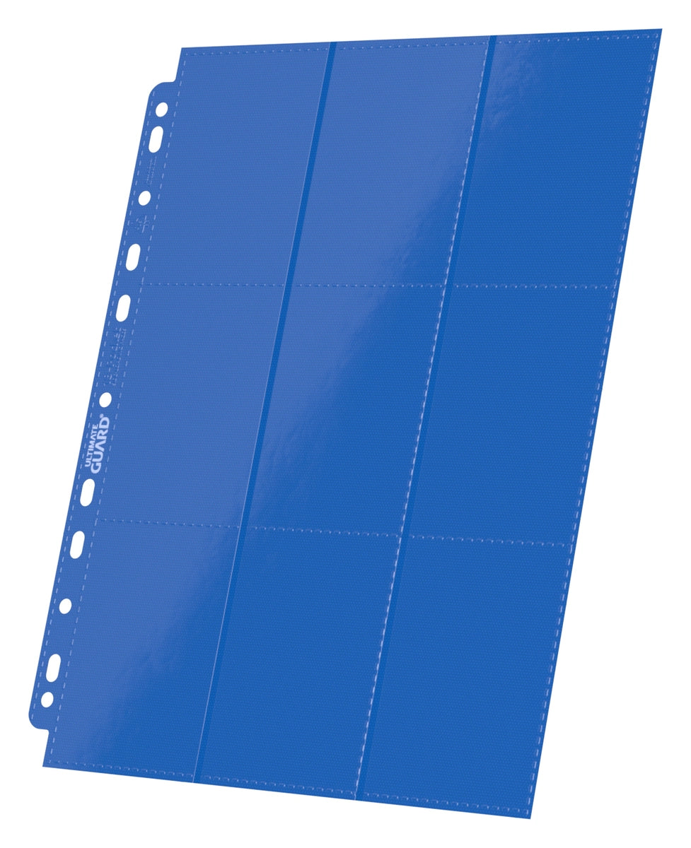 Ultimate Guard 18-Pocket Pages Side-Loading Blue (10)