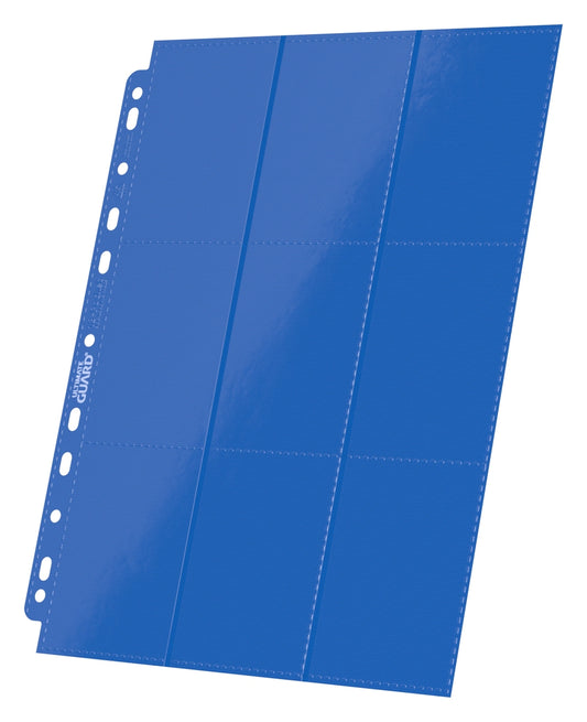 Ultimate Guard 18-Pocket Pages Side-Loading Blue (10)