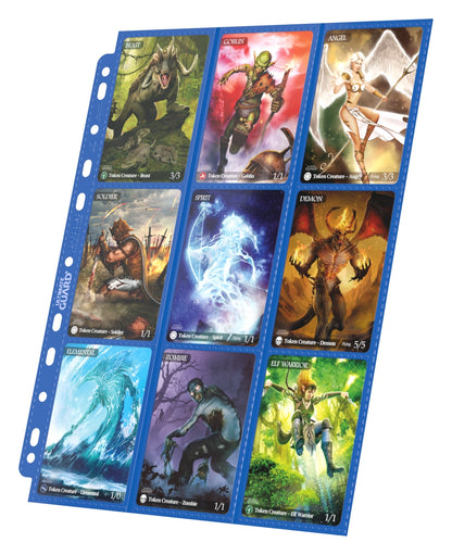 Ultimate Guard 18-Pocket Pages Side-Loading Blue (10)