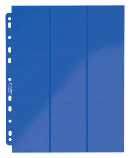 Ultimate Guard 18-Pocket Pages Side-Loading Blue (10)