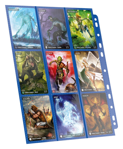 Ultimate Guard 18-Pocket Pages Side-Loading Blue (10)