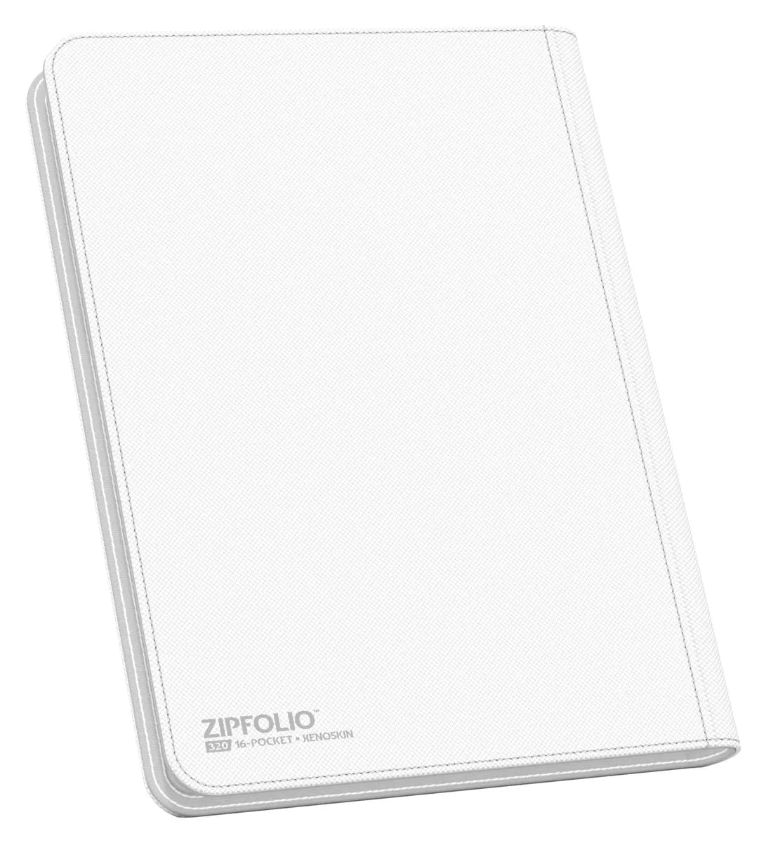 Zipfolio 320 16-Pocket Xenoskin - White