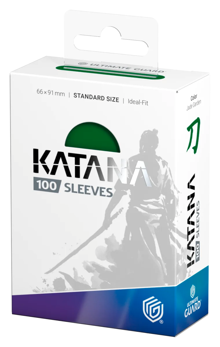 Ultimate Guard Katana 100 Sleeves Standard Size - Jade Garden