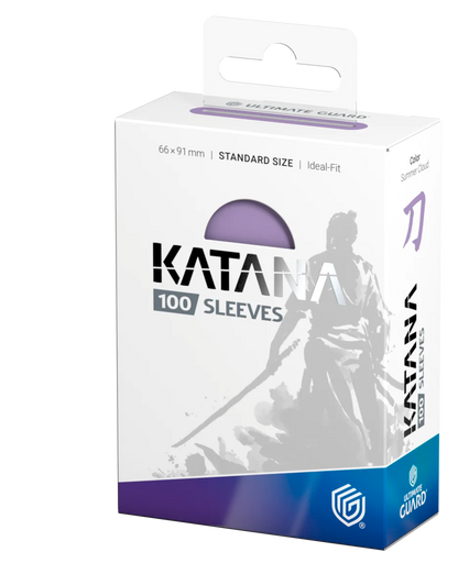 Ultimate Guard Katana 100 Sleeves Standard Size - Summer Cloud