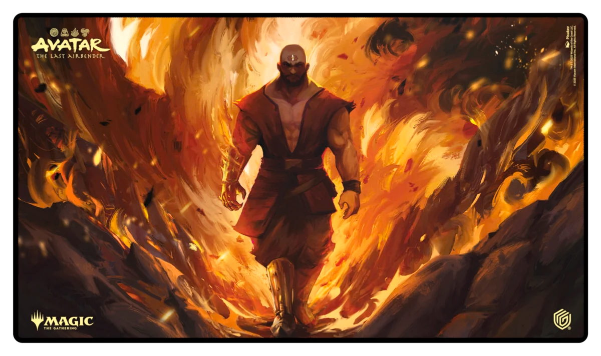 Magic: The Gathering - AVATAR: "Combustion Man" Stitched - Playmat