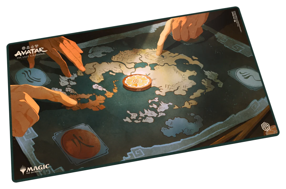 Magic: The Gathering - AVATAR: "White Lotus Tile" Stitched Playmat