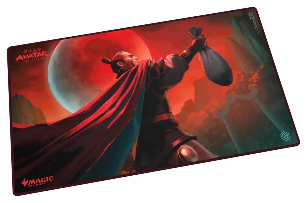 Magic: The Gathering - AVATAR: "Zhao the Moon Slayer" Stitched Playmat