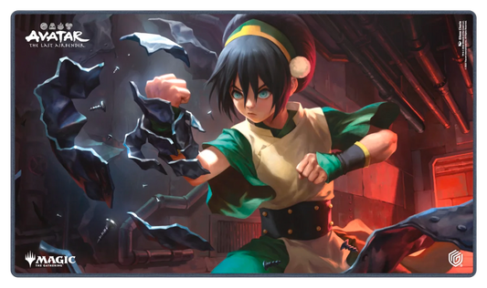 Playmat - Magic: The Gathering - AVATAR: "Toph the First Metarbender" Stitched