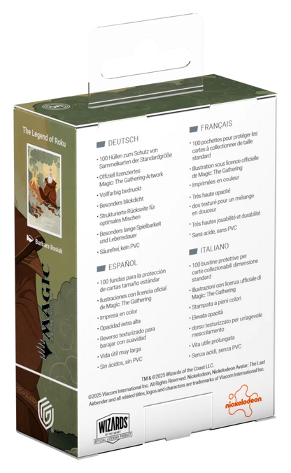 Ultimate Guard Art Sleeves Magic: The Gathering | Avatar: The Last Airbender - The Legend of Roku