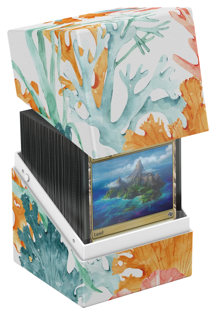 Ultimate Guard Sidewinder 100+ Xenoskin 2025 Exclusive "Coral Places" - Coralline Eden