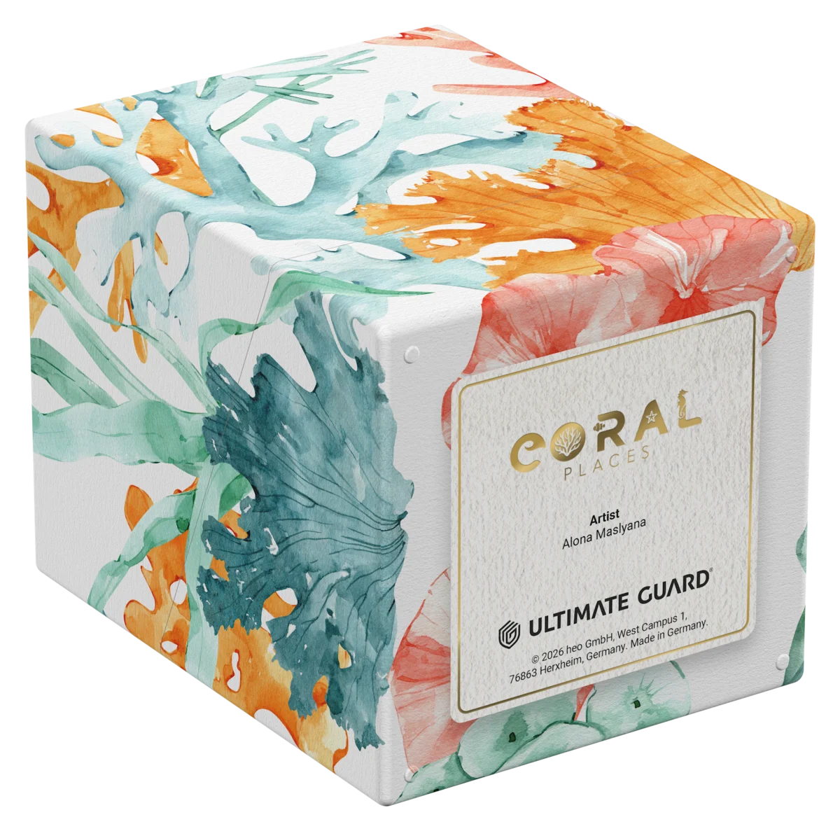 Ultimate Guard Sidewinder 100+ Xenoskin 2025 Exclusive "Coral Places" - Coralline Eden