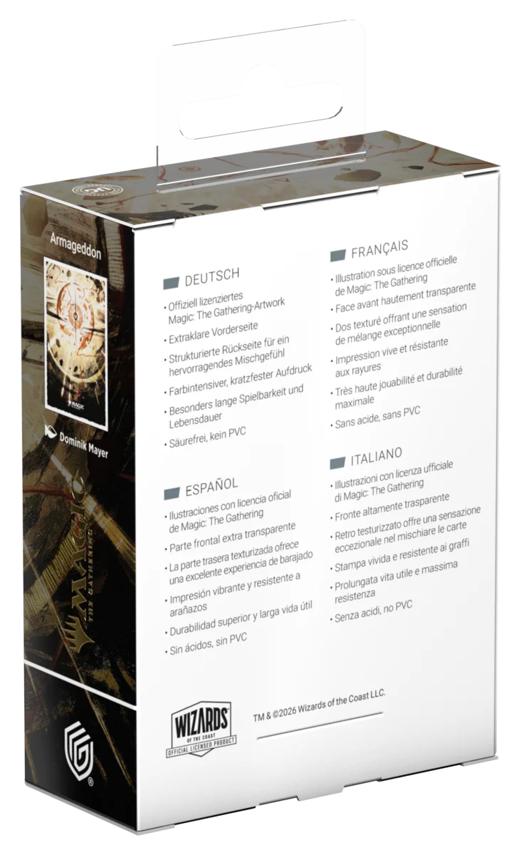 Art Sleeves Magic: The Gathering "Secrets of Strixhaven" - Armageddon