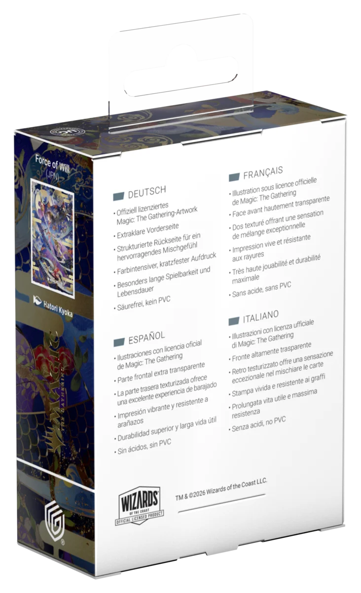 Art Sleeves Magic: The Gathering "Secrets of Strixhaven" - Force of Will (JPN)