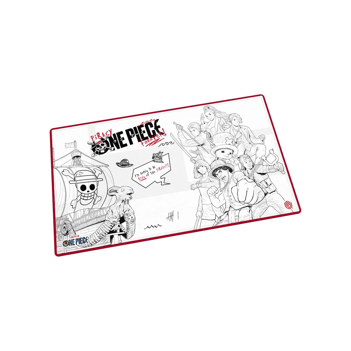Ultimate Guard Play-Mat Netflix One Piece - Sketch - view 1