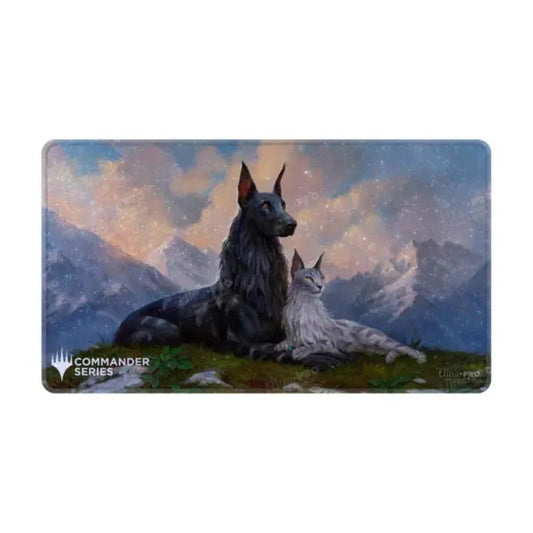 Playmat Commander Series – 2025 Holofoil Playmat Rin and Seri