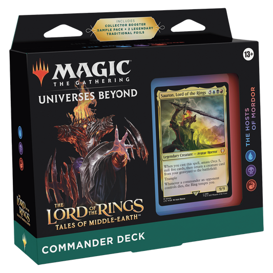 Commander: The Lord of the Rings: Tales of Middle-earth: "The Hosts of Mordor" Commander Deck