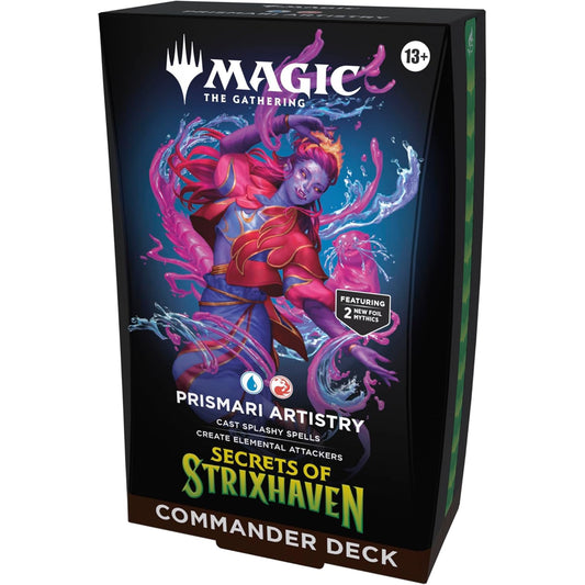 Magic: the Gathering - Secrets of Strixhaven Prismari Artistry Commander Deck