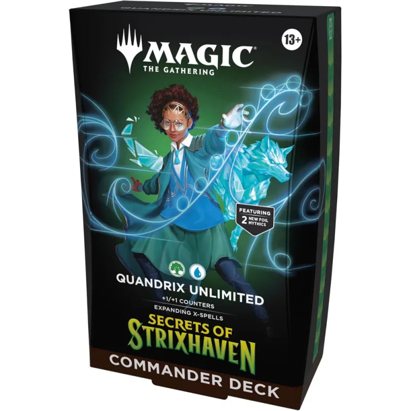 Magic: the Gathering - Secrets of Strixhaven Quandrix Unlimited Commander Deck