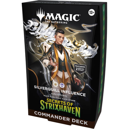 Magic: the Gathering - Secrets of Strixhaven Silverquill Influence Commander Deck