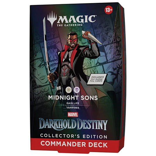 Commander: Marvel: Darkhold Destiny: "Midnight Sons" Commander Deck - English