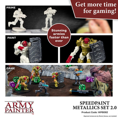The Army Painter - Speedpaint 2.0 Metallics Set