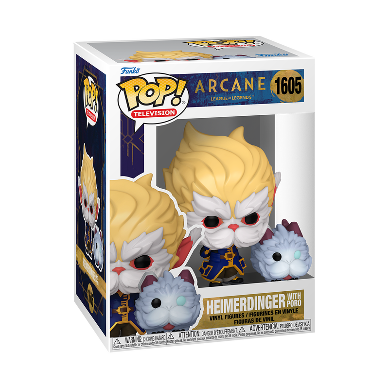 Funko POP! Arcane - Heimerdinger with Poro #1605