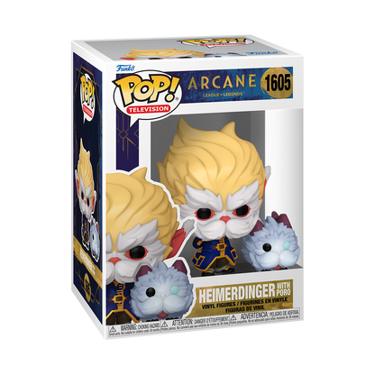 Funko POP! Arcane - Heimerdinger with Poro #1605