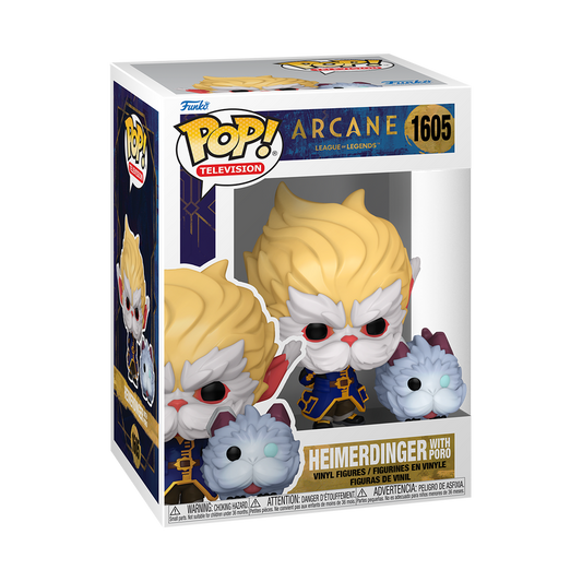 Funko POP! Arcane - Heimerdinger with Poro #1605