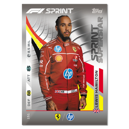 Topps Turbo Attax Formula 1 TC 2025 – Booster Box