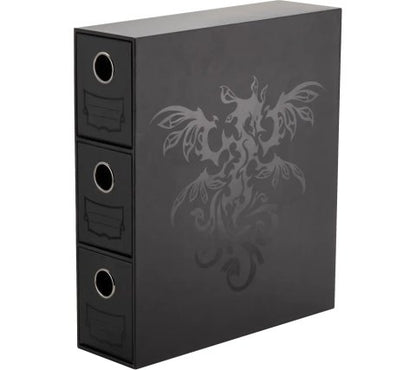 Dragon Shield - Fortress Card Drawers: Black (3 drawer)
