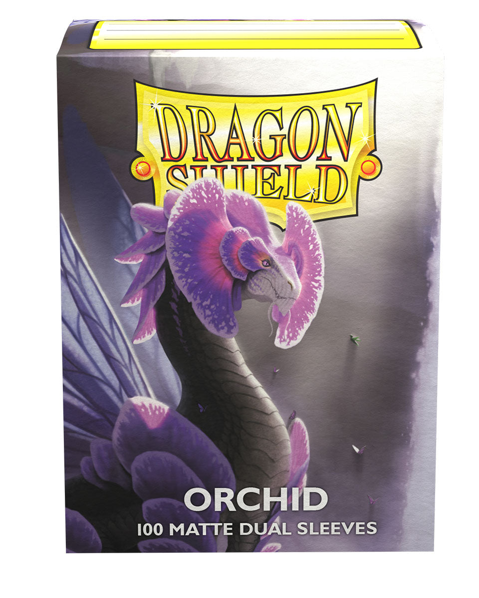 Dragon Shield Dual Matte Sleeves - Orchid (100 Sleeves)