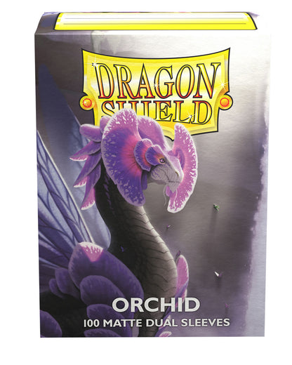 Dragon Shield Dual Matte Sleeves - Orchid (100 Sleeves)