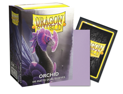 Dragon Shield Dual Matte Sleeves - Orchid (100 Sleeves)