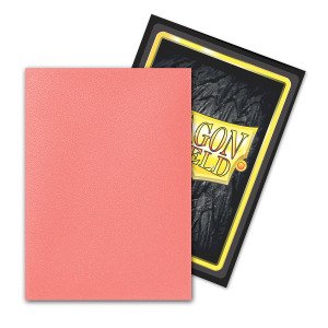 Dragon Shield - Standard Sleeves Matte (100 Sleeves) Peach