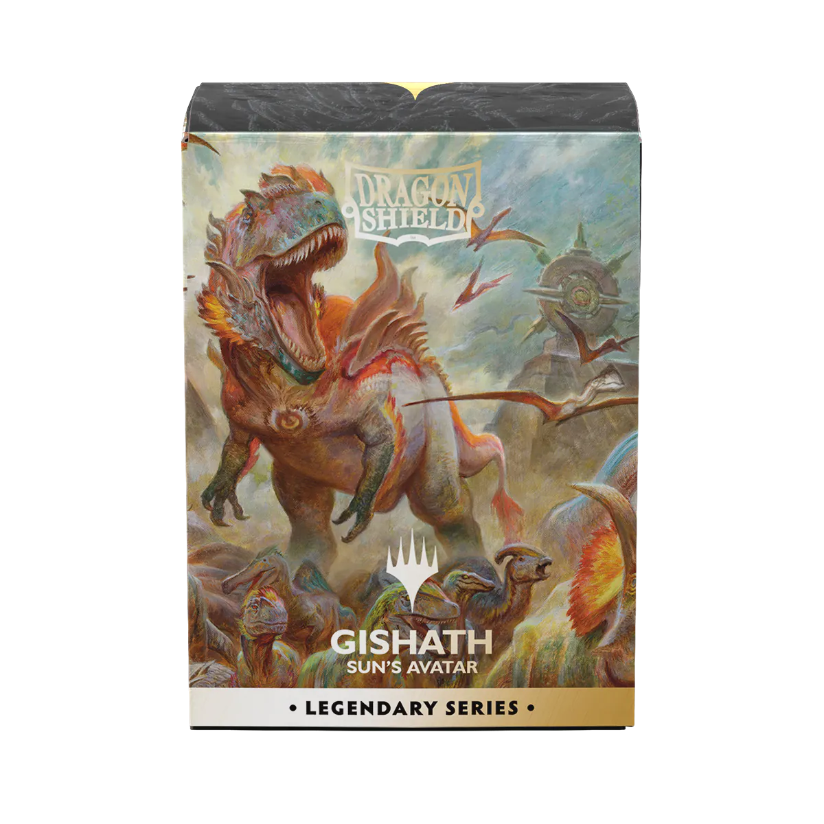 Dragon Shield - Standard Licensed Dual Art Sleeves: MtG: Legendary Series - Gishath, Sun´s Avatar [Matte] (100 Sleeves)