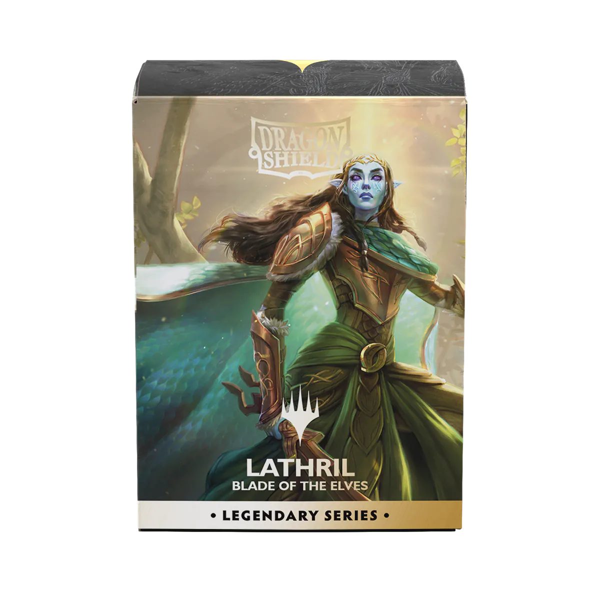 Dragon Shield - Standard Licensed Dual Art Sleeves: MtG: Legendary Series - Lathril, Blade of the Elves [Matte] (100 Sleeves)