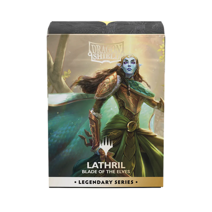 Dragon Shield - Standard Licensed Dual Art Sleeves: MtG: Legendary Series - Lathril, Blade of the Elves [Matte] (100 Sleeves)