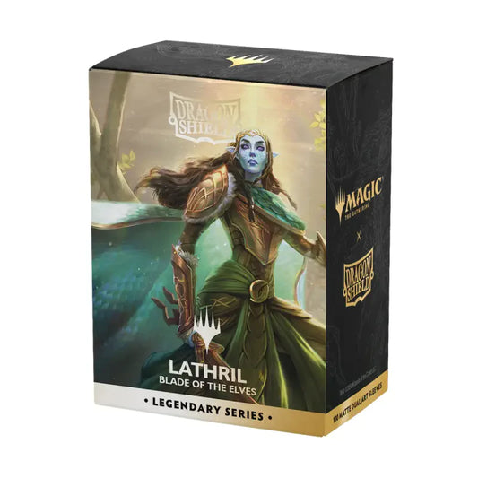 Dragon Shield - Standard Licensed Dual Art Sleeves: MtG: Legendary Series - Lathril, Blade of the Elves [Matte] (100 Sleeves)