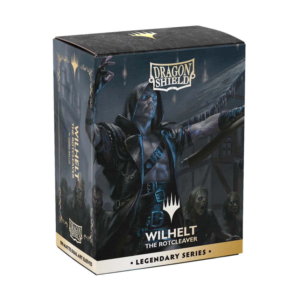 Dragon Shield - Standard Licensed Dual Art Sleeves: MtG: Legendary Series - Wilhelt, the Rotcleaver [Matte] (100 Sleeves)