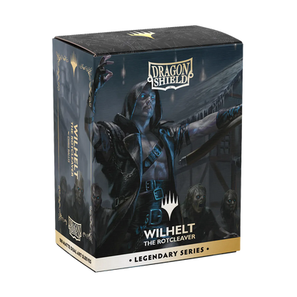 Dragon Shield - Standard Licensed Dual Art Sleeves: MtG: Legendary Series - Wilhelt, the Rotcleaver [Matte] (100 Sleeves)