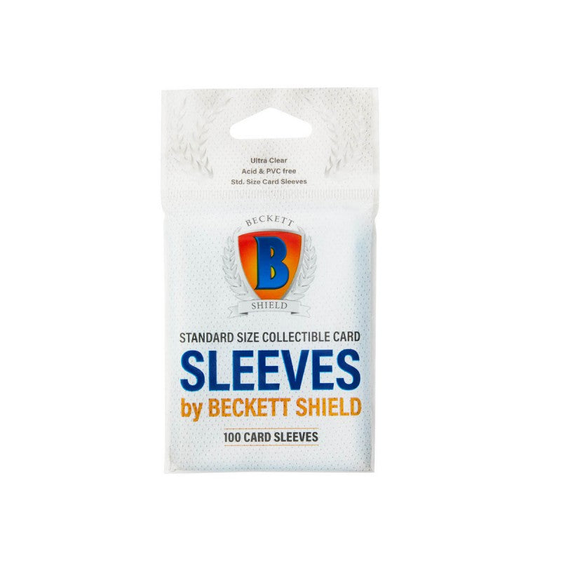 AT-90402 Beckett Shield Standard Cards Card Sleeves (100 Sleeves)