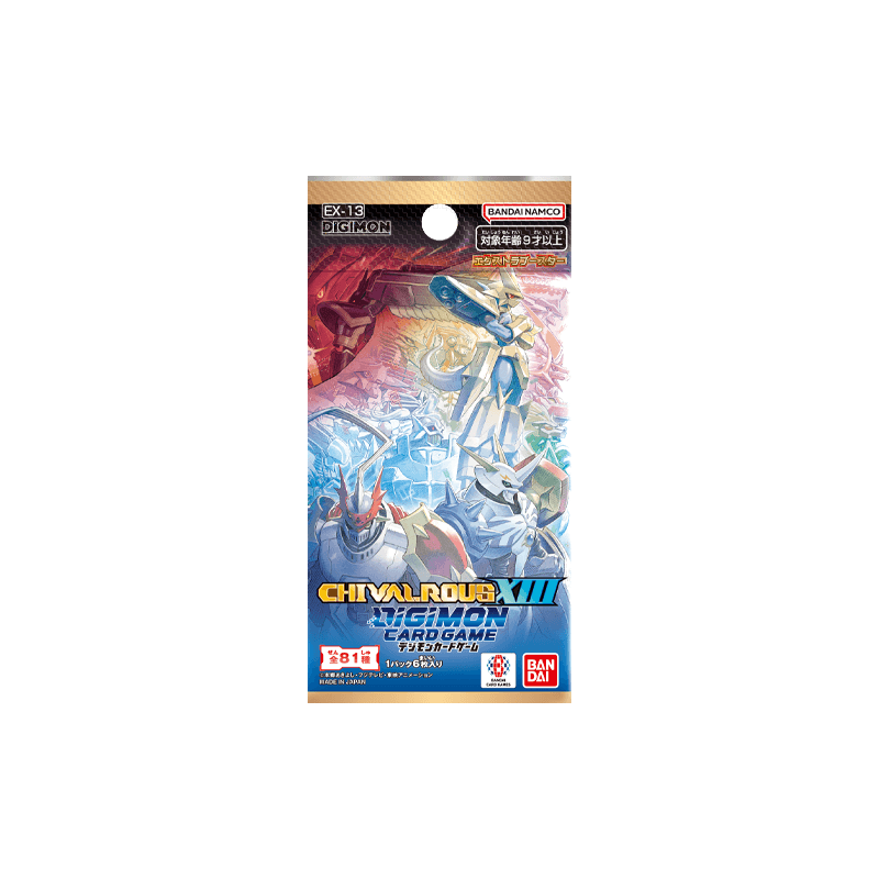Digimon Card Game - Chivalrous XIII EX-13 Extra Booster - EN