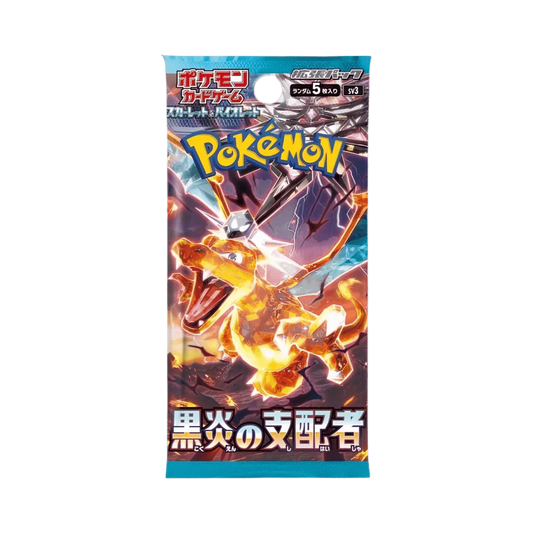 Pokemon TCG: Ruler Of The Black Flame sv3 Booster - Japanese