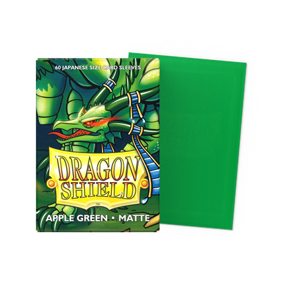 100 Dragon Shield Sleeves - Apple Green Matte